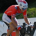 Fabian Cancellara wins the prologue of the Tour de Suisse 2009